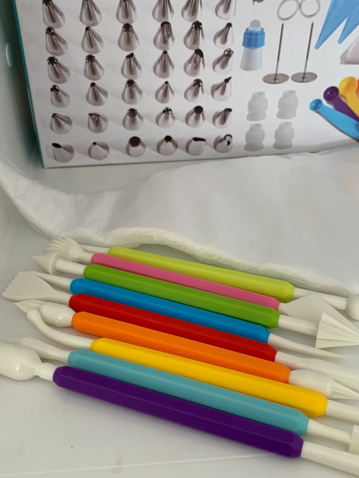 Kit Decoración Pastelería 66pzs